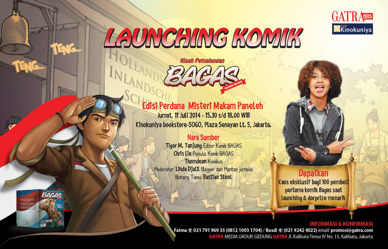 Launching Komik Petualangan BAGAS KASKUS