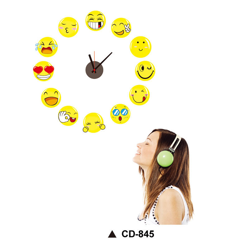 3D DIY Wall Clock Sticker