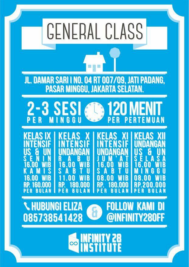 Bimbel untuk kelas 9,10,11,12 jaksel dan depok