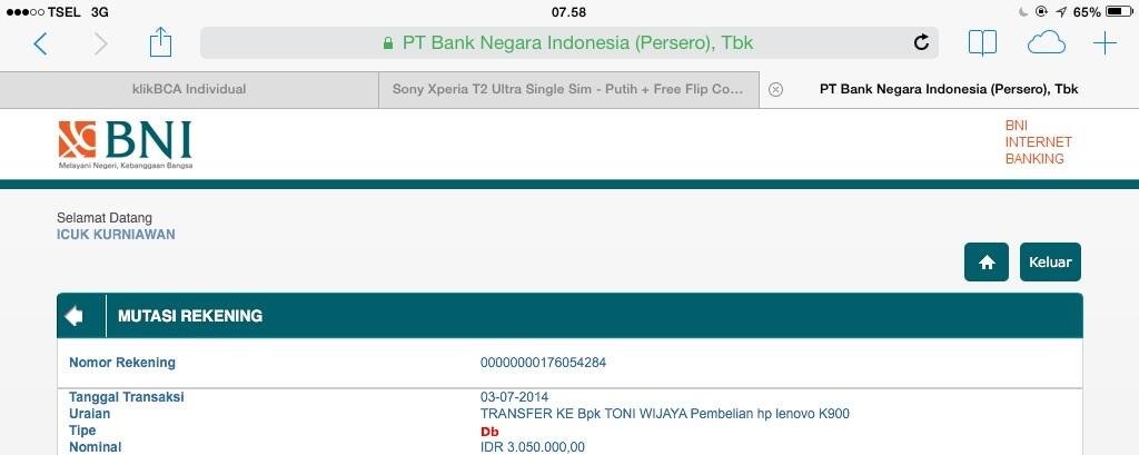 Penipuan onlin
