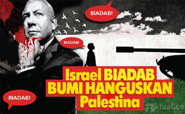 PULUHAN ANAK TEWAS AKIBAT SERANGAN ZIONIS ISRAEL 