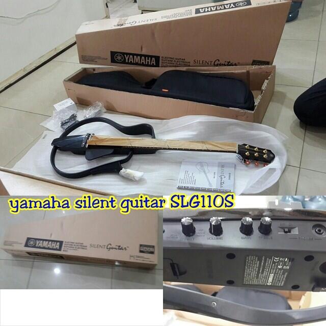 Jual Silent Guitar / gitar yamaha SLG110S, harga PROMO gan!!