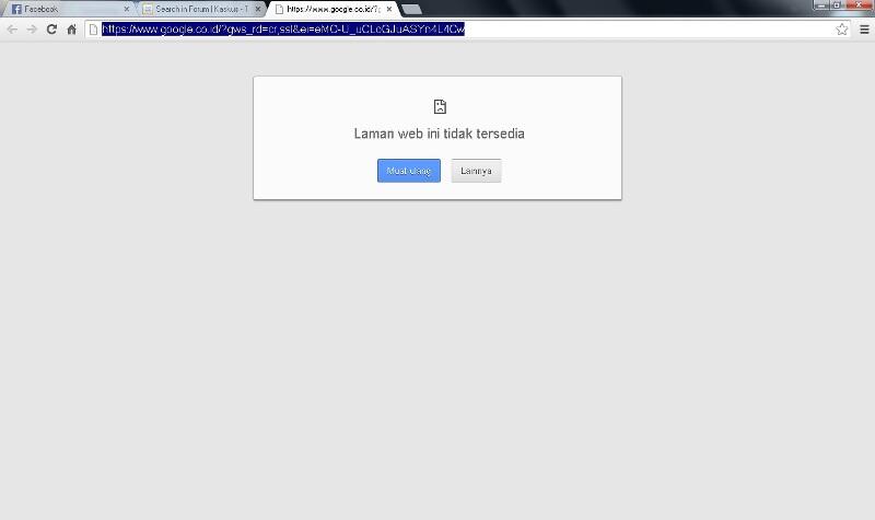 Google gak bisa di akses..????