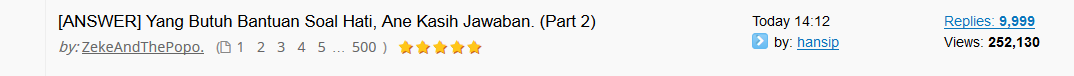 &#91;ANSWER&#93; Yang Butuh Bantuan Soal Hati, Ane Kasih Jawaban. (Part 2) - Part 4