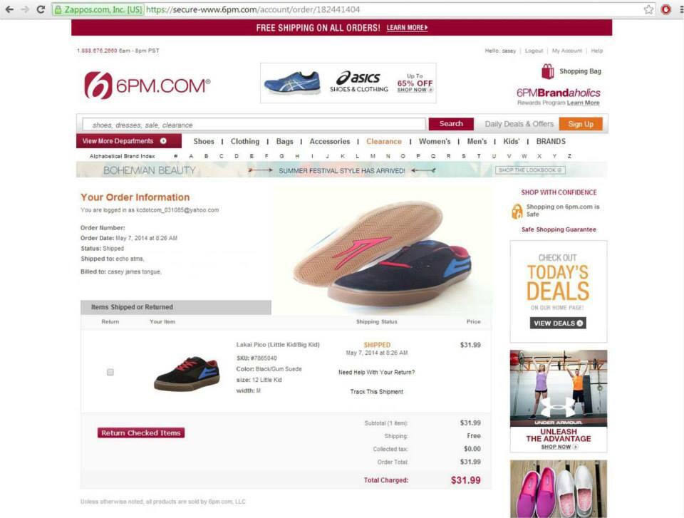Pre Order situs amazon,ebay,6pm,zappos,dr jays,apapun bisa sistem TERIMA BERES !
