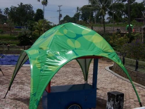 JASA PEMBUATAN TENDA PROMOSI,TENDA KERUCUT PROMOSI DENGAN BRANDING - HARGA MEMUASKAN