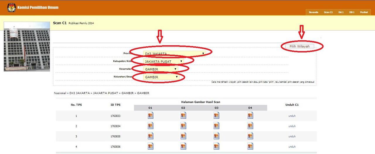 Ingin awasi real count KPU ? ini caranya..