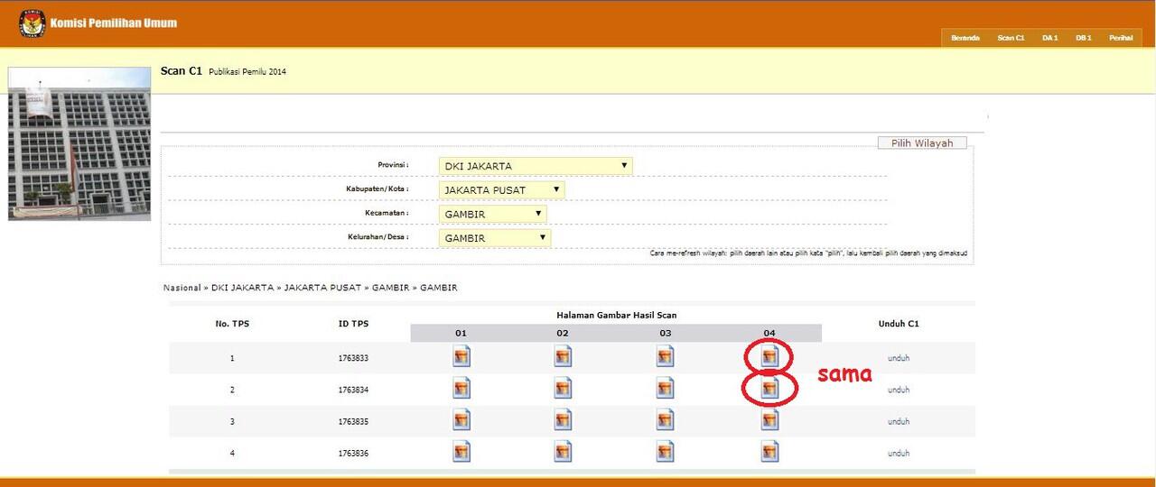 Ingin awasi real count KPU ? ini caranya..