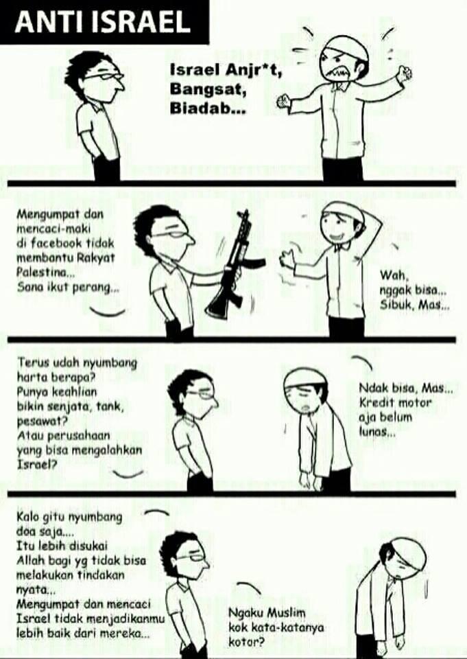 &#91; ANTI ISRAEL &#93; Renungkan dalam hati baik-baik
