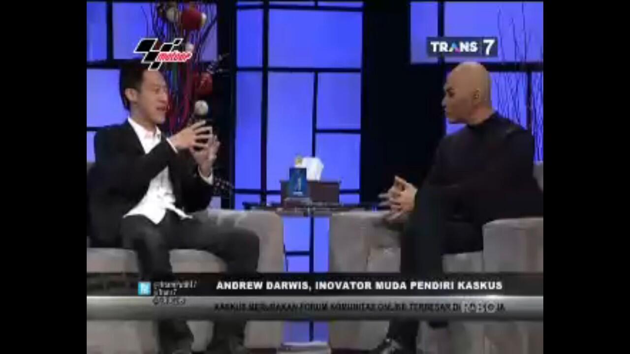 # Pendiri Kaksus Malam ini siaran di " Hitam putih " #