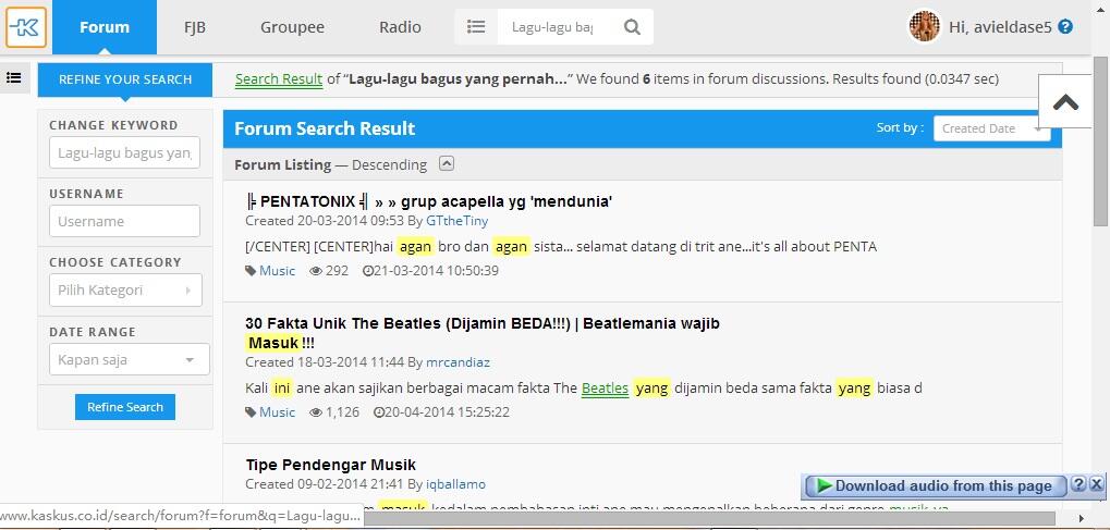 Lagu-lagu bagus yang pernah masuk Billboard menurut agan ini