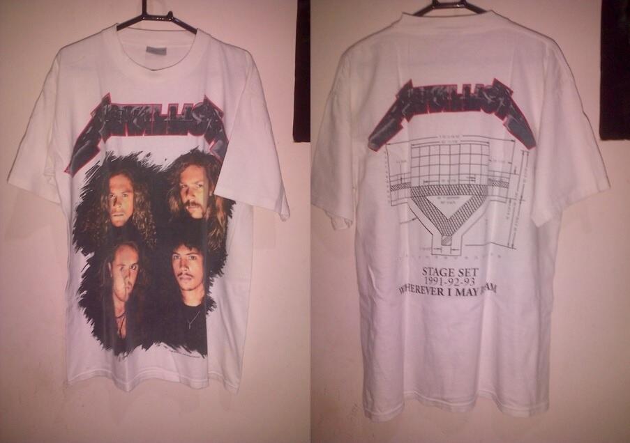 Pajang koleksi kaos, battle vest, atau back patch band/artis kesukaan lo disini !!
