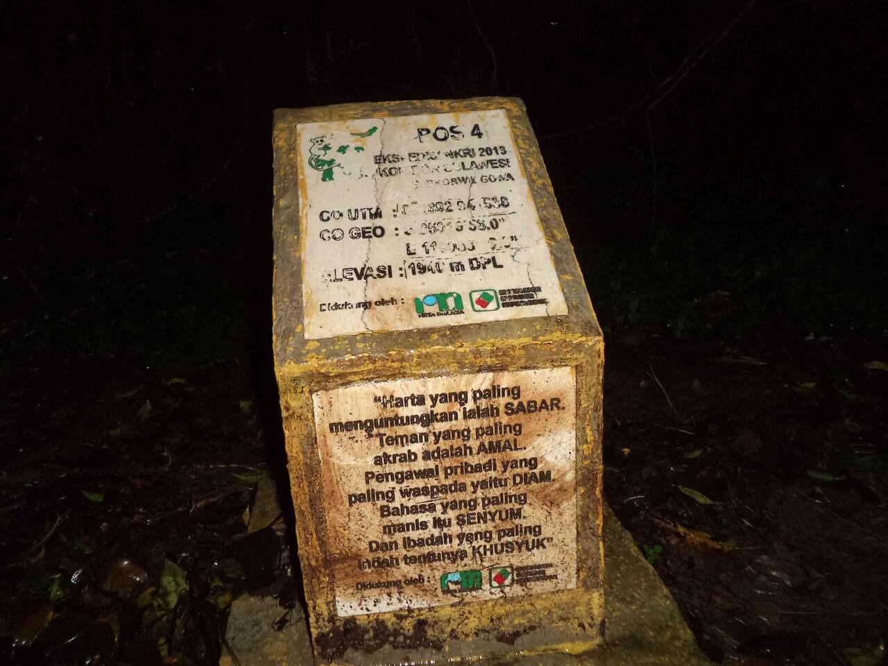 CatPer Pendakian Tanah Celebes : Bawakaraeng 2830 mpl