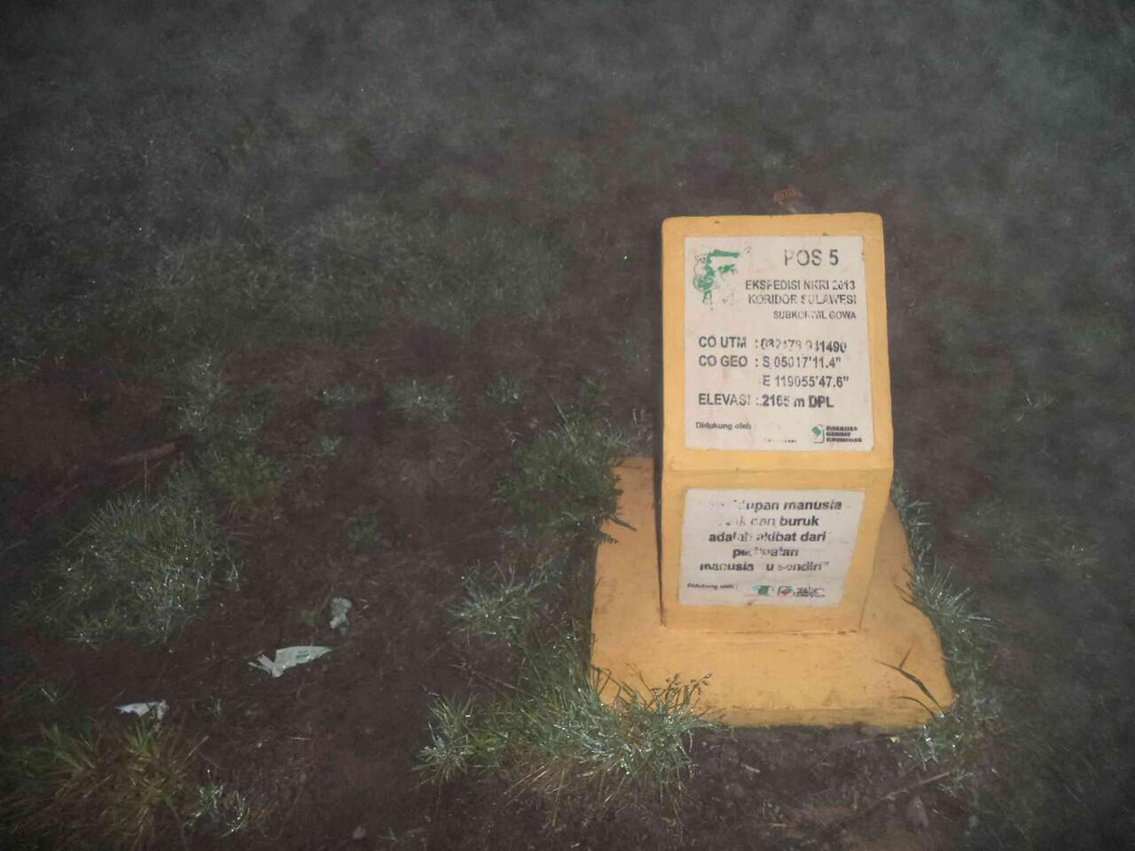 CatPer Pendakian Tanah Celebes : Bawakaraeng 2830 mpl