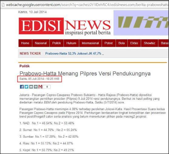 Rekayasa Berita Edisi News Terbongkar Terkait Rekap PKS
