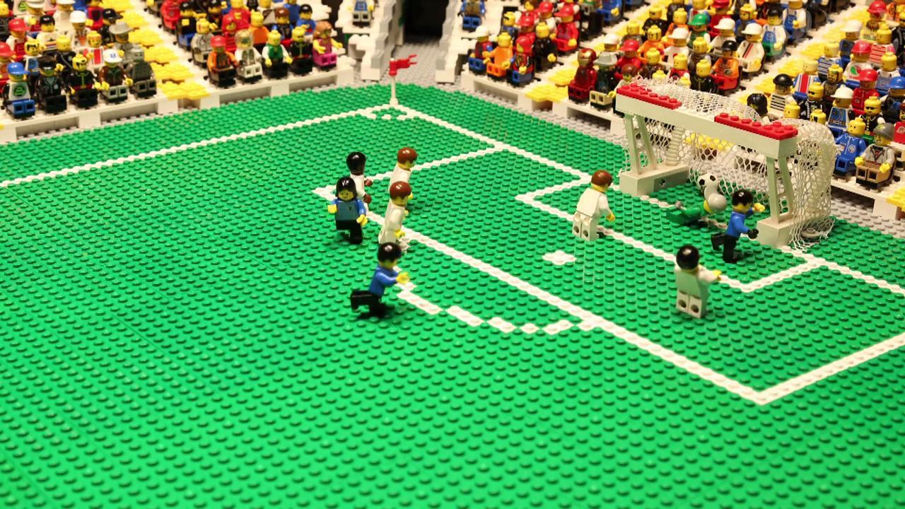 Momen Pertandingan Piala Dunia 2014 Dalam Kreasi Lego