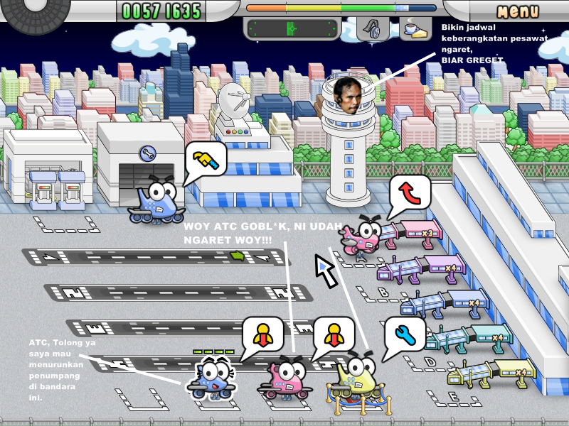 Review dikit tentang Airport Mania