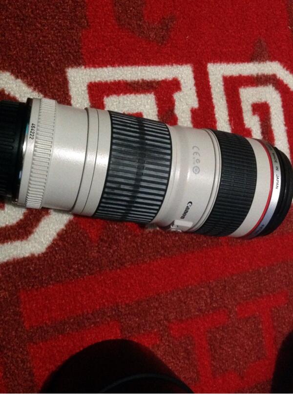 Dijual lensa canon 70-200 L series, F4 non is