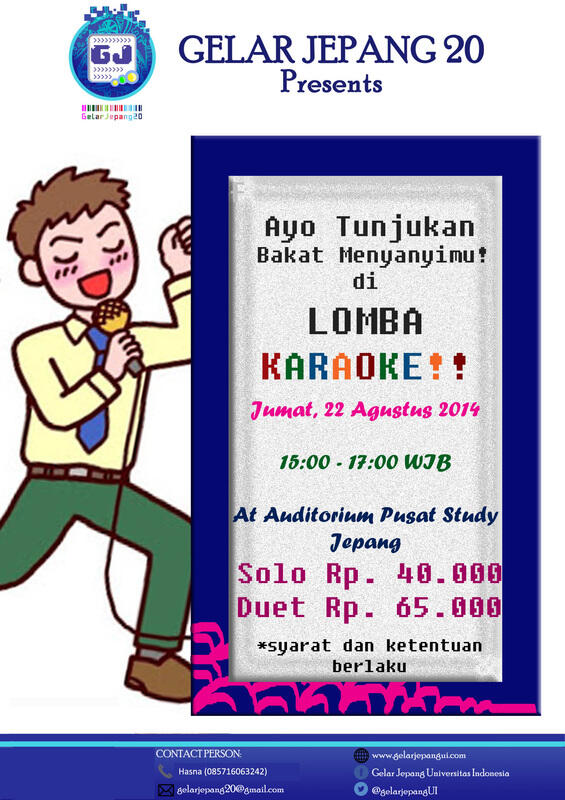 [22-24 Agustus 2014] Gelar Jepang Universitas Indonesia 20 #GJUI20