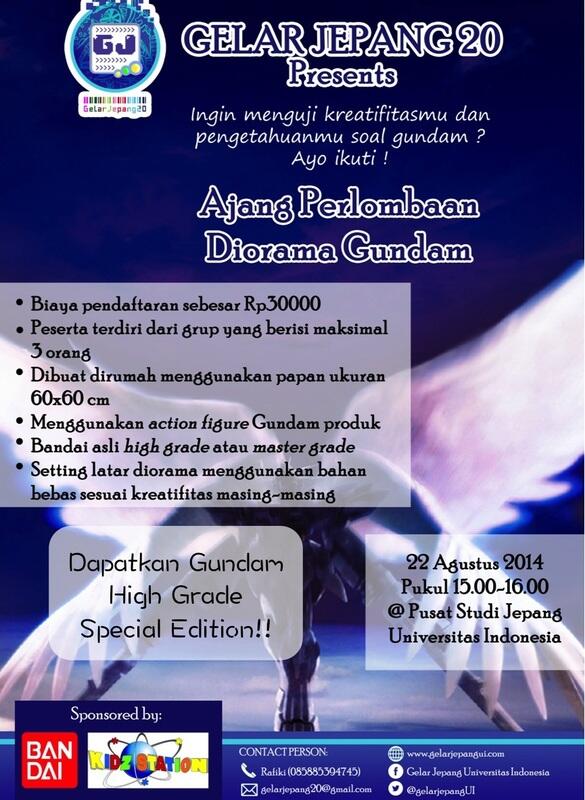 [22-24 Agustus 2014] Gelar Jepang Universitas Indonesia 20 #GJUI20