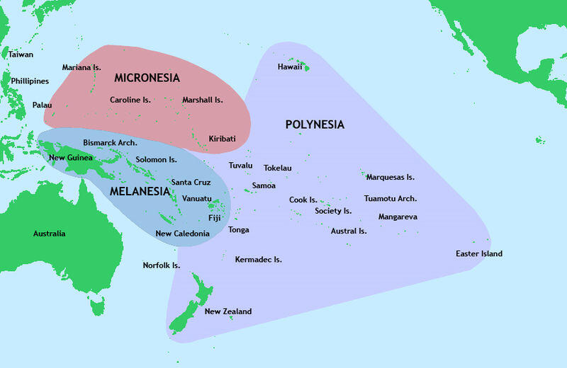 Mengenal &quot;Polynesia&quot; negara-negara di Samudra Pasific