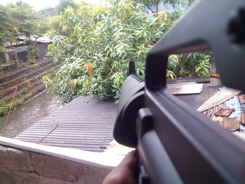airsoft gun spring M-16 well skala 1:1 upgrade