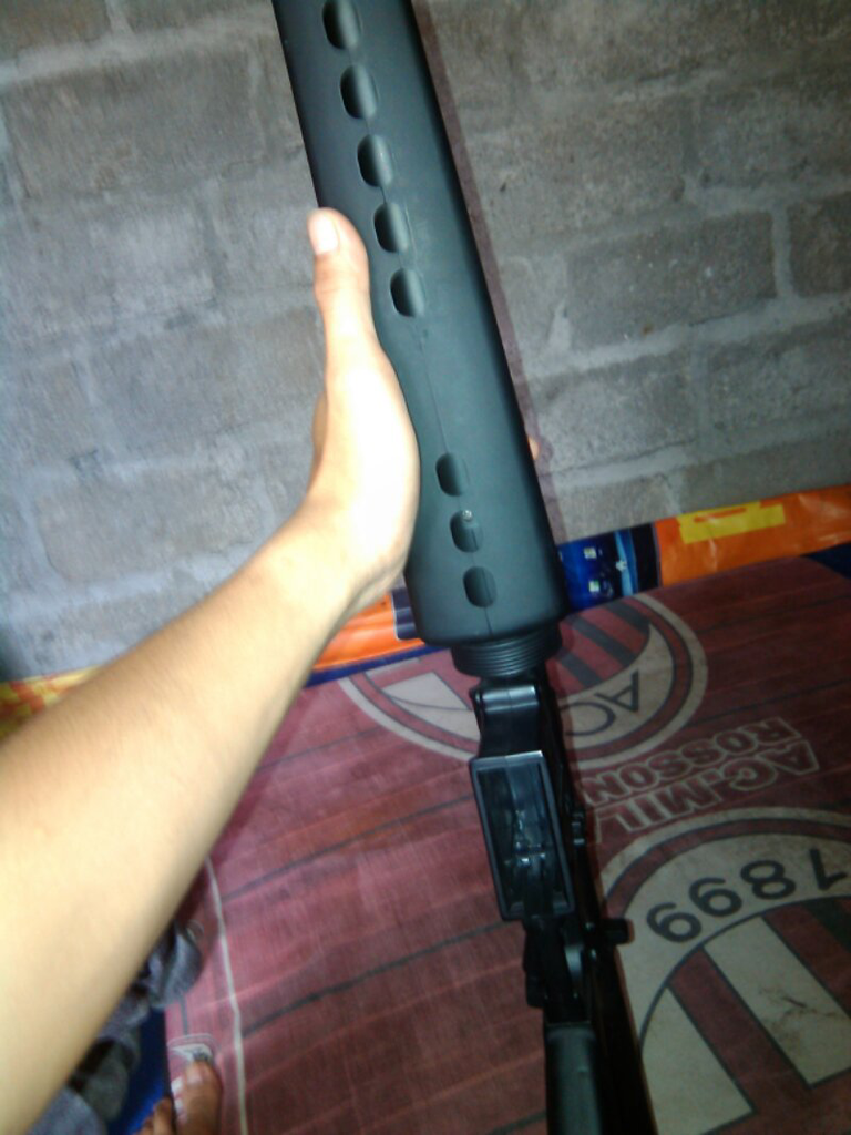 airsoft gun spring M-16 well skala 1:1 upgrade