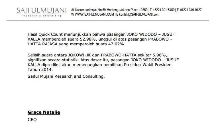 &#91;QC KW TV Oon mana nih?&#93; Buka2an data Quick Count Lengkap Saiful Mujani (SMRC)