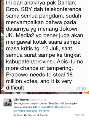 Prabowo: Kalau rakyat tak membutuhkan saya, saya baik-baik saja