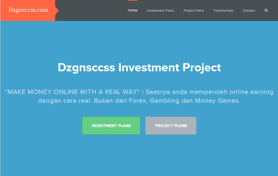 &#91;DZGNSCCSS PROJECT&#93; INVESTASI DENGAN PROFIT 20% /BULAN | PILIHAN TERBAIK ANDA