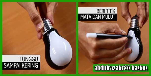 &#91;FRESH&#93; Lampu Hias Dari Barang Bekas