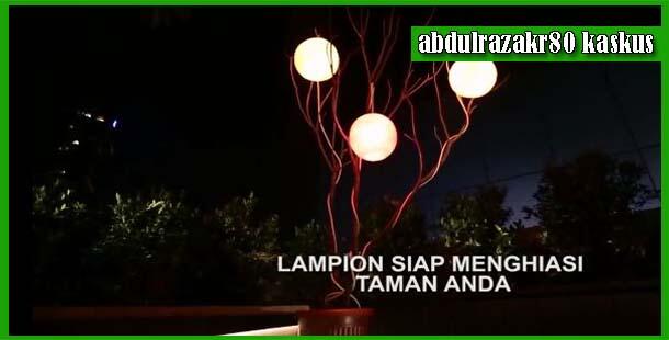 &#91;FRESH&#93; Lampu Hias Dari Barang Bekas