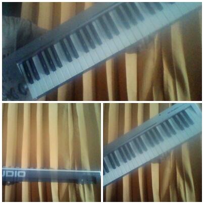 MIDI Controller M-Audio Keystation 49es & MIC Condenser Audio Technica AT2020