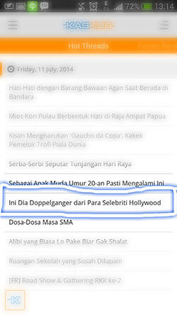 ini dia para DOPPELGNGERS dari Artis-Artis Hollywood!! 