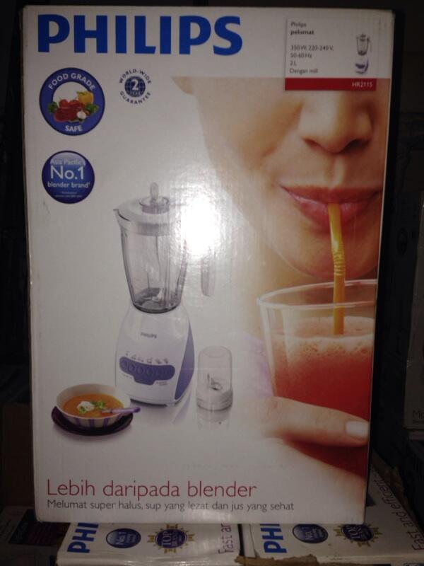 Wts Blender Philips Hr 2115 Hr 2116