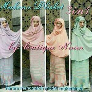Mukena butik naira, harga miring!!!
