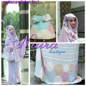Mukena butik naira, harga miring!!!