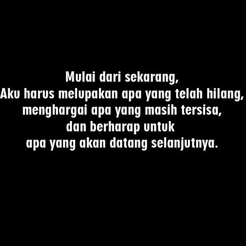 Buat yang lagi galau ni. Mungkin bisa membantu buat MOVE ON, atau juga sebaliknya :D