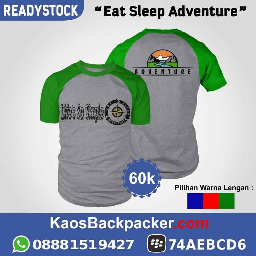 Kaos Backpacker / Travelling | Fresh & New Design