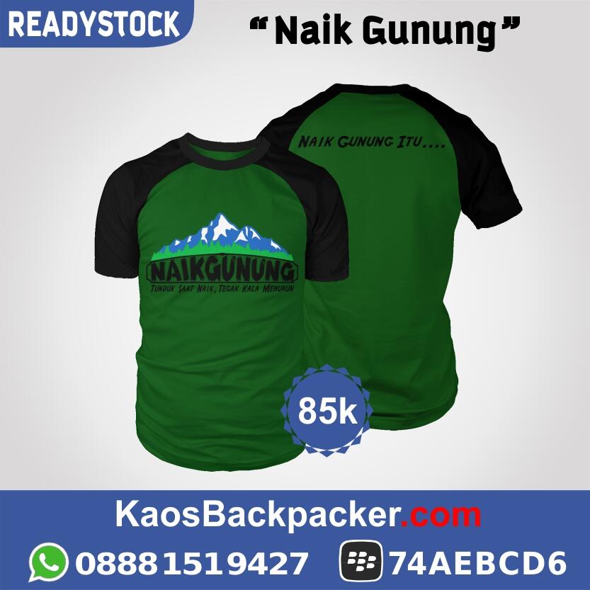 Kaos Backpacker / Travelling | Fresh & New Design