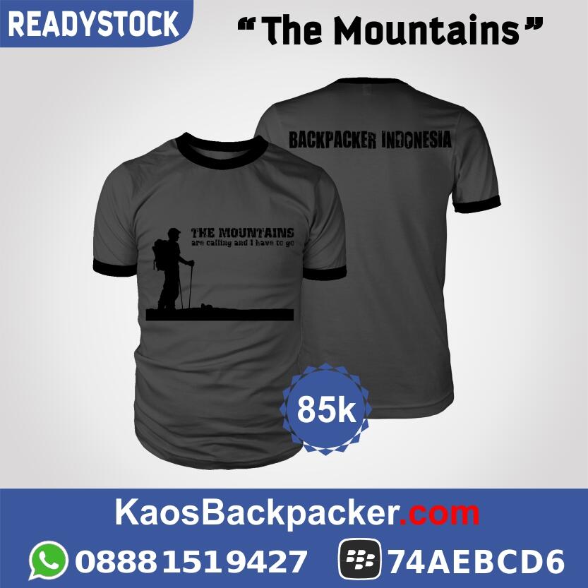 Kaos Backpacker / Travelling | Fresh & New Design