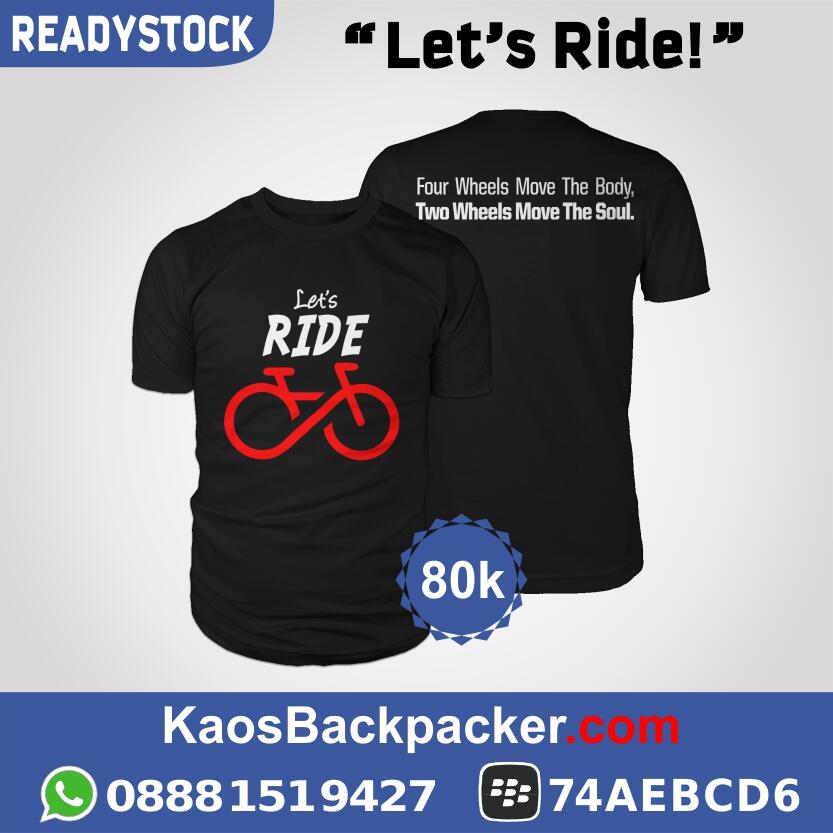 Kaos Backpacker / Travelling | Fresh & New Design