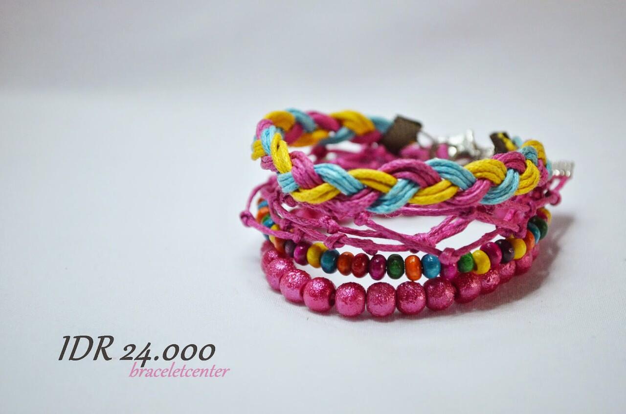 Terjual Jual gelang manik pita lucu full colour  KASKUS