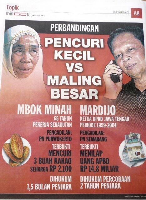 Menurut Agan Bisakah Indonesia Menghukum Tegass KORUPTOR??