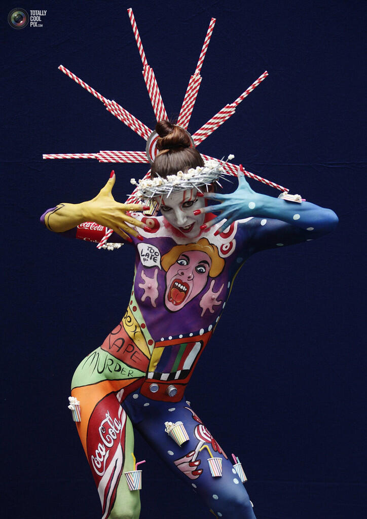 Yang Menarik Dari Festival BodyPainting Dunia 2014 Di Austria !