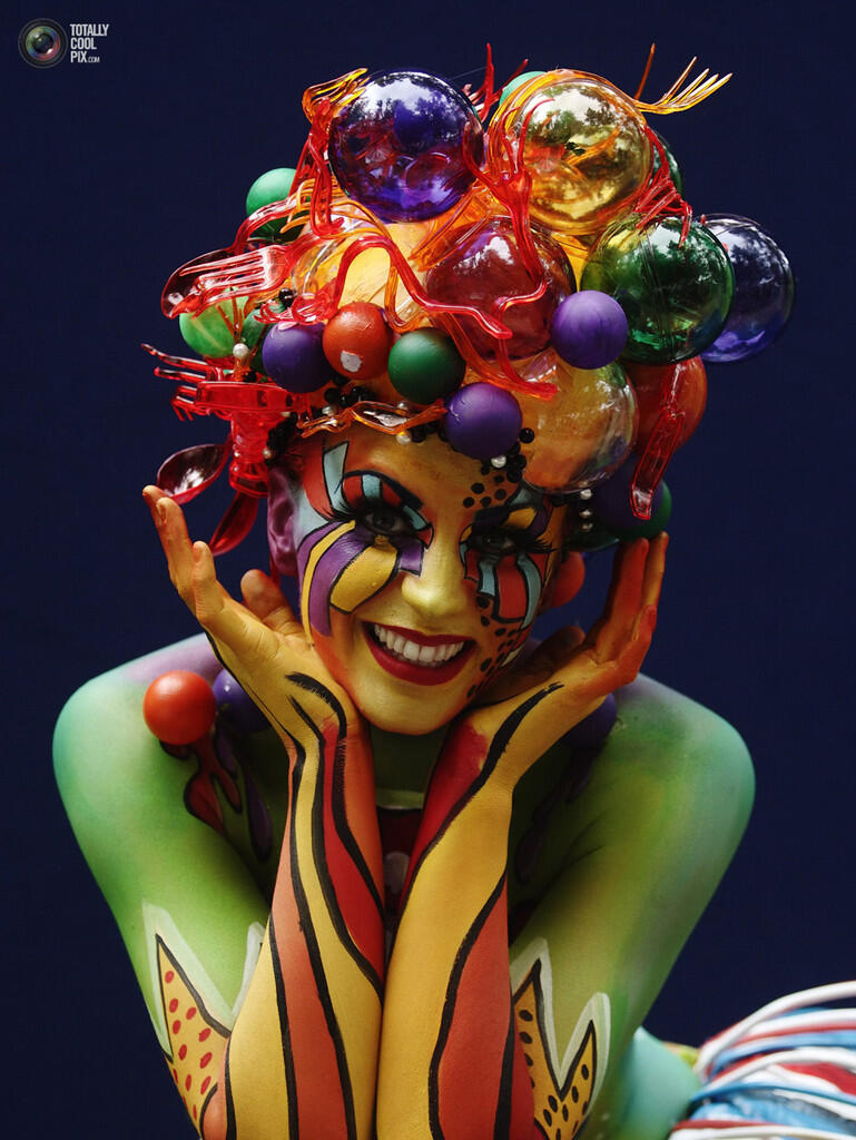 Yang Menarik Dari Festival BodyPainting Dunia 2014 Di Austria !