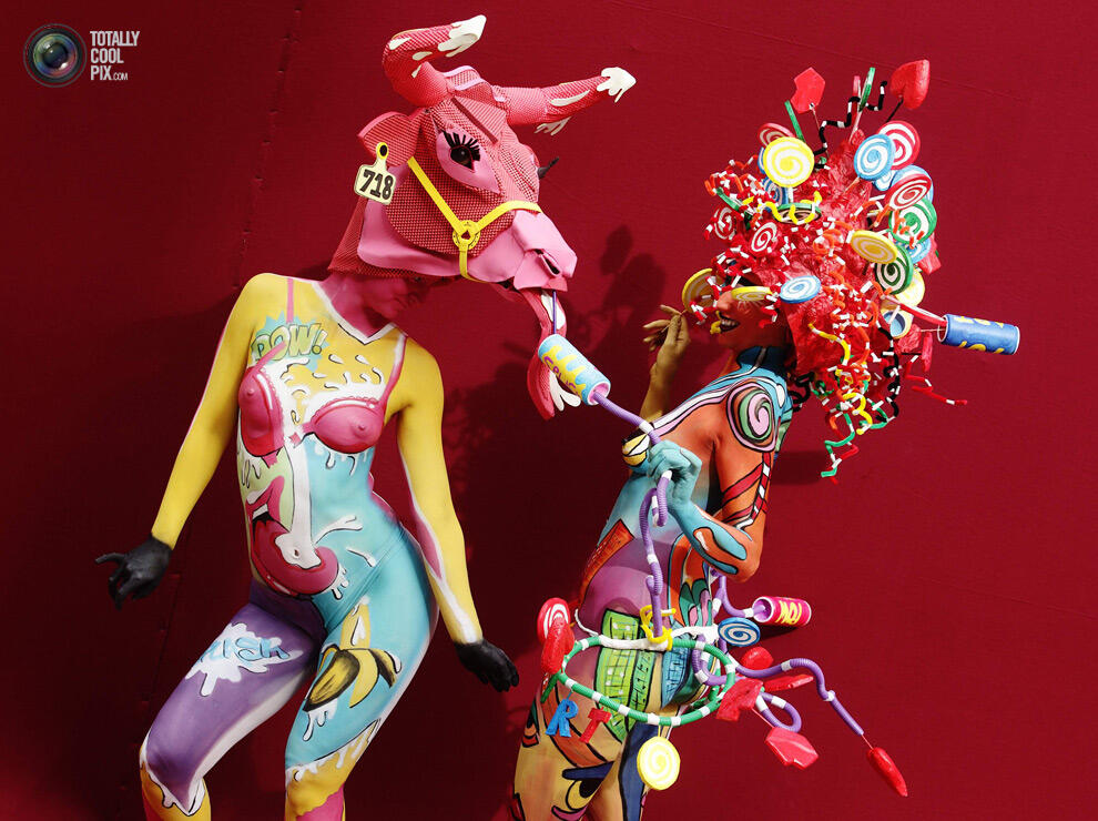 Yang Menarik Dari Festival BodyPainting Dunia 2014 Di Austria !