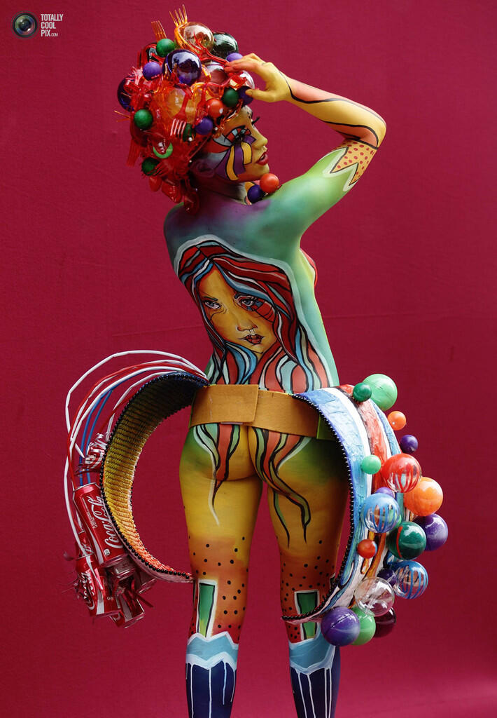Yang Menarik Dari Festival BodyPainting Dunia 2014 Di Austria !