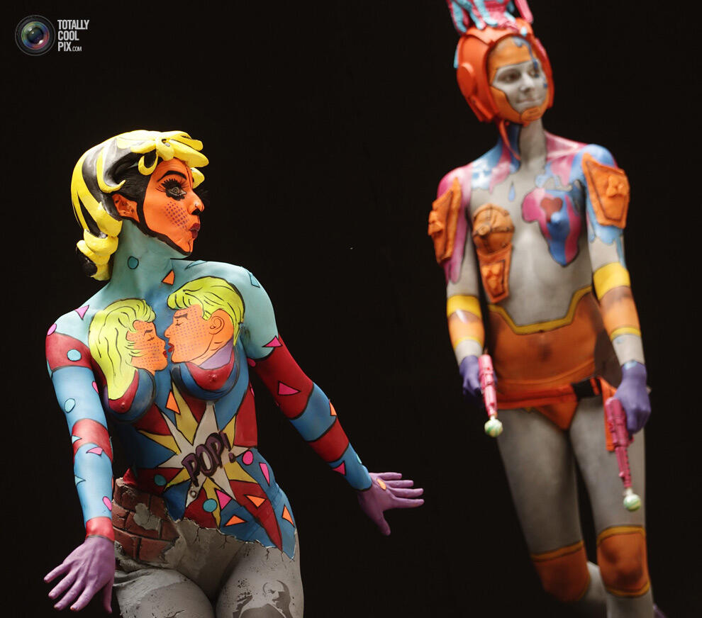 Yang Menarik Dari Festival BodyPainting Dunia 2014 Di Austria !