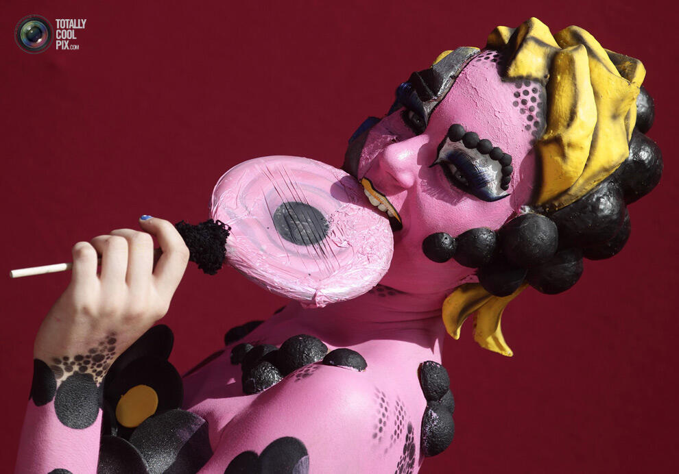 Yang Menarik Dari Festival BodyPainting Dunia 2014 Di Austria !